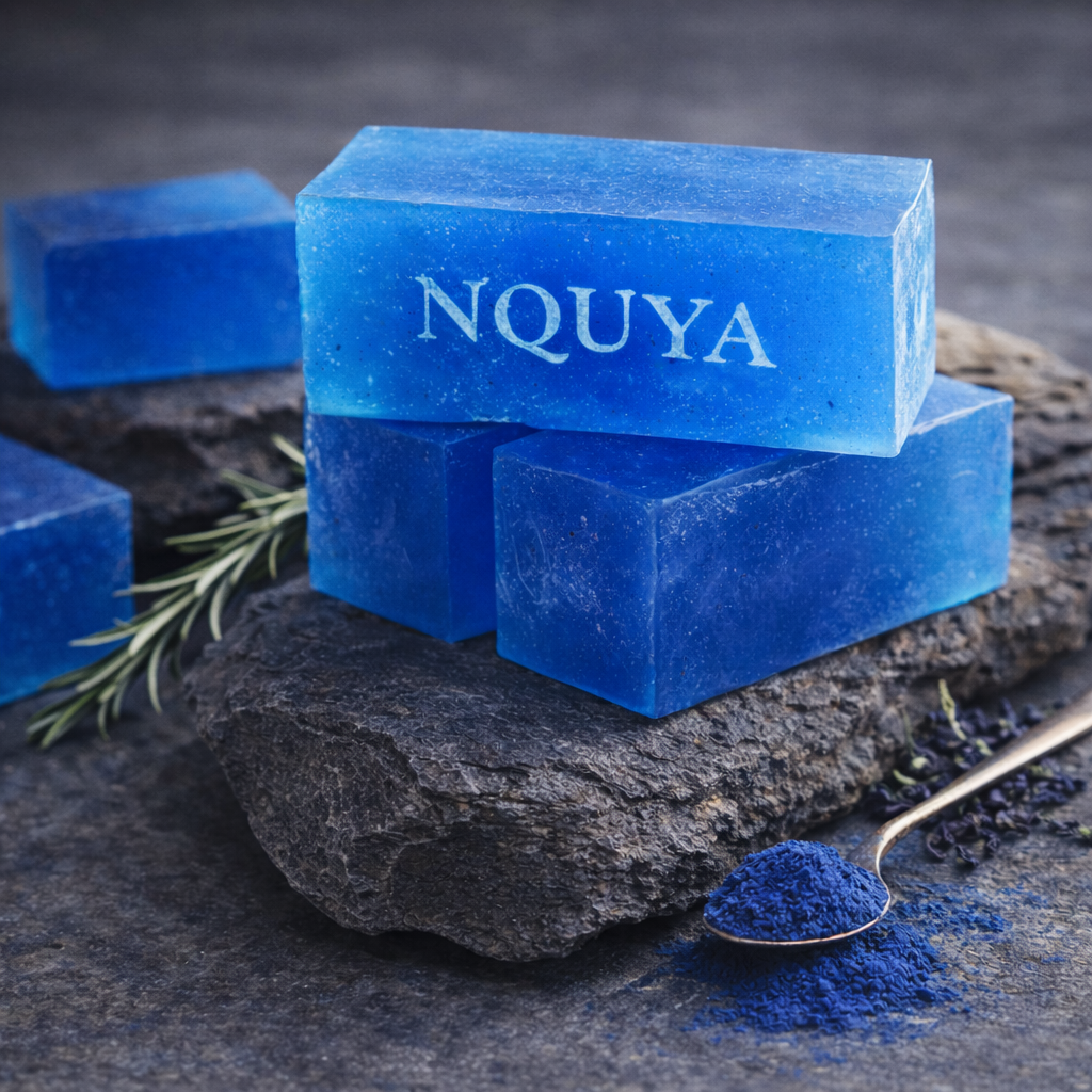 🌿 Blue Nila Glycerin Soap – Pure Care 💙