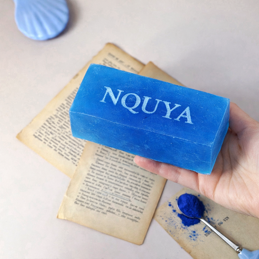 🌿 Blue Nila Glycerin Soap – Pure Care 💙