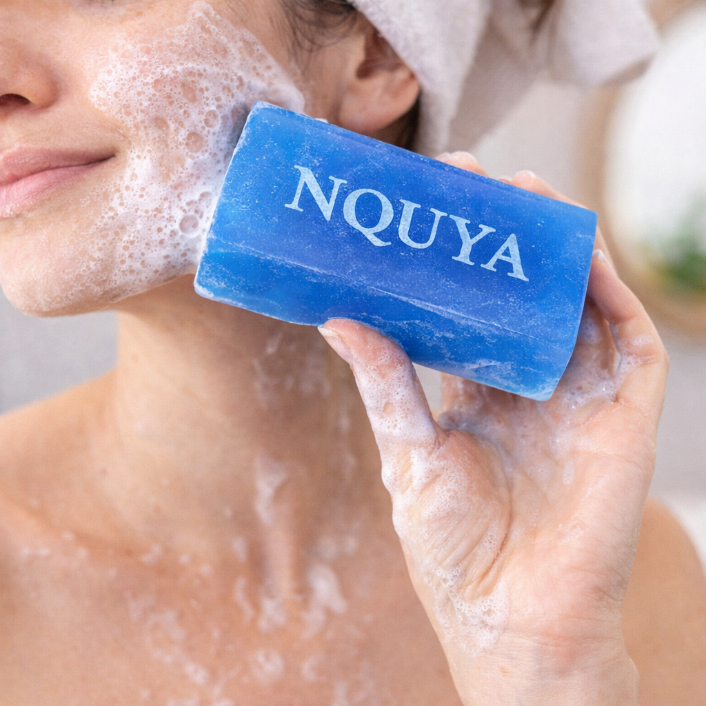 🌿 Blue Nila Glycerin Soap – Pure Care 💙